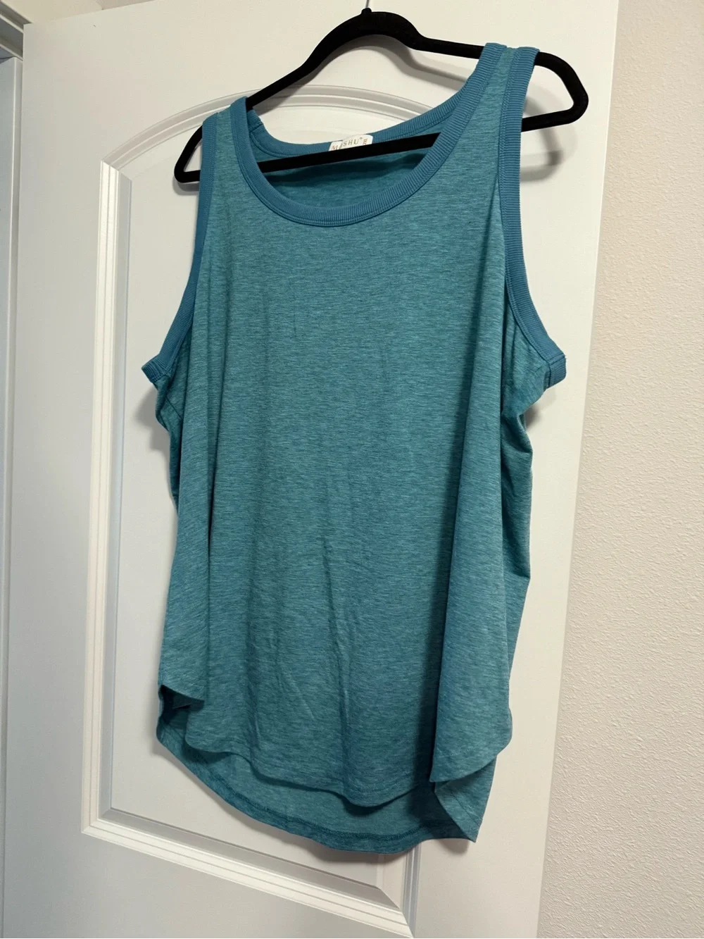 Sleeveless Tank Top - Teal - Picture 1 of 3